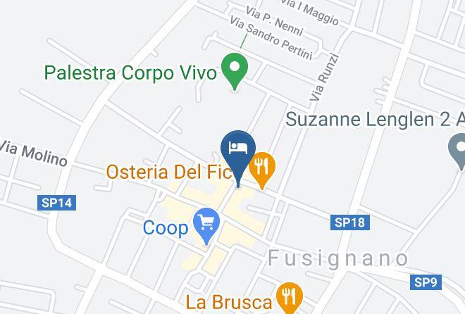 Ravenna - Albergo Ca Ruffo Maps