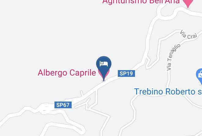 Genoa - Albergo Caprile Sas Maps