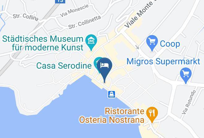 Locarno - Albergo Carcani Maps