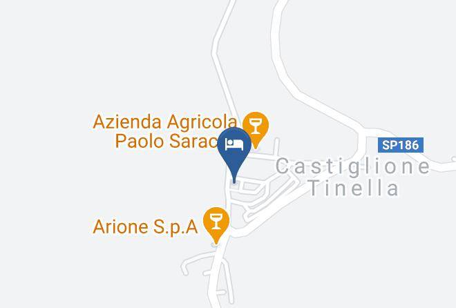 Cuneo - Albergo Castiglione Langhe Maps