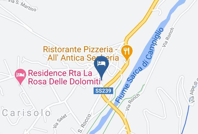 Trento - Albergo Cavento Di Maurizio Maturi & C Sas Maps