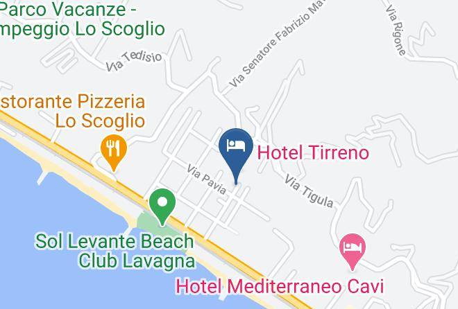 Genoa - Albergo Cavi Maps