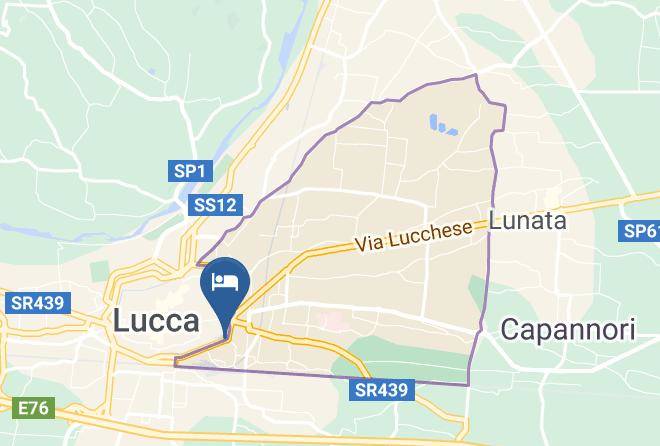 Lucca - Albergo Celide S R L Maps