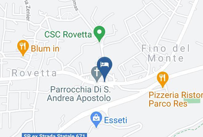 Bergamo - Albergo Centrale Di Poloni Maps