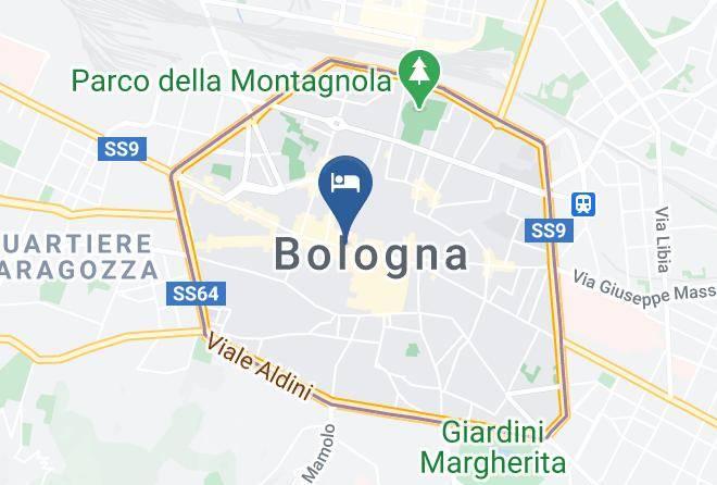 Albergo Centrale Bologna Map