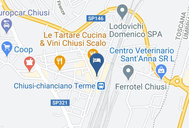 Siena - Albergo Centrale Maps