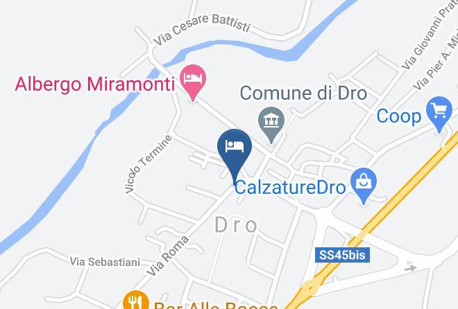 Trento - Albergo Centrale Maps