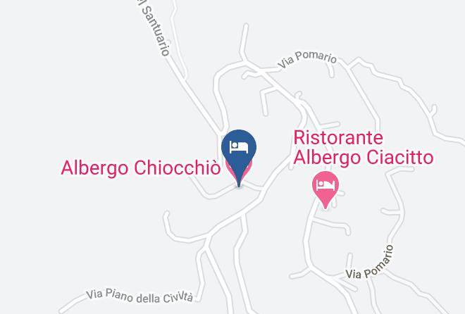 Rome - Albergo Chiocchio Maps