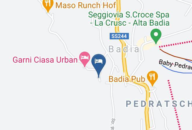 Bolzano - Albergo Ciadinat Maps
