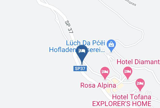 Bolzano - Albergo Ciasa Planat Maps