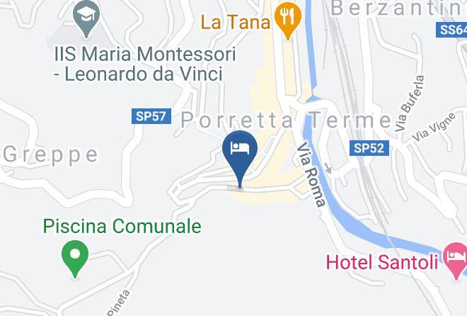 Bologna - Albergo Cini Maps