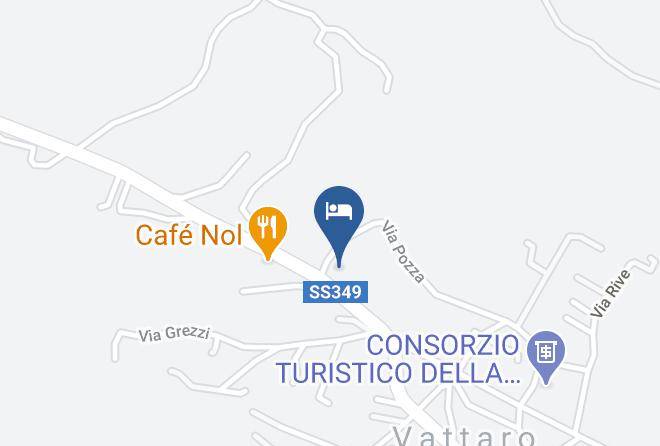Trento - Albergo Cinzia Maps