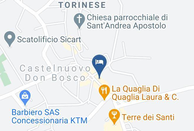 Asti - Albergo Ristorante Ciocca Maps