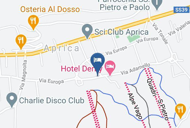 Sondrio - Albergo Cioccarelli Maps
