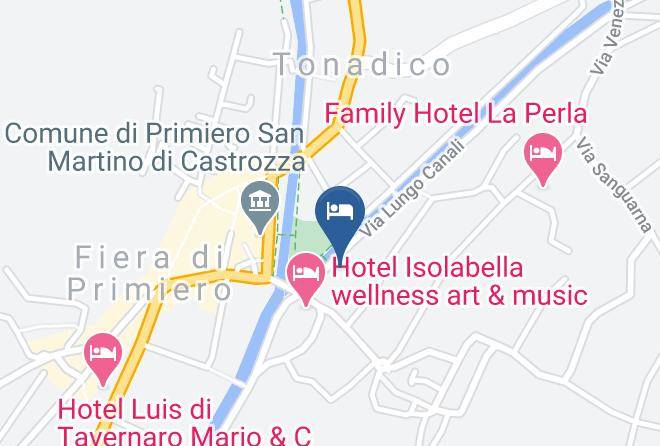 Trento - Albergo Clarofonte Maps