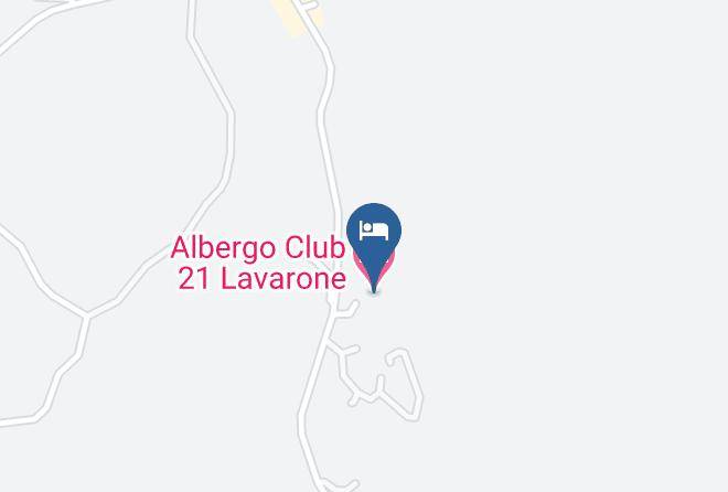 Trento - Albergo Club 21 Lavarone Maps