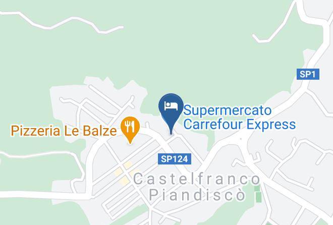 Arezzo - Albergo Colombo Maps