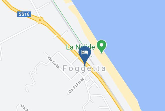 Teramo - Albergo Columbia Maps