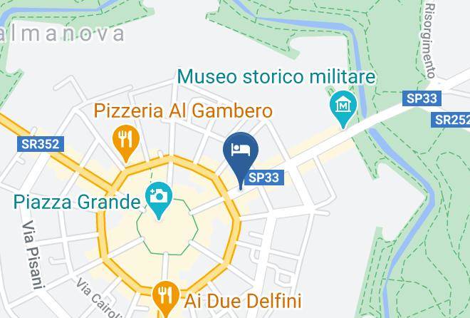 Udine - Albergo Commercio Maps