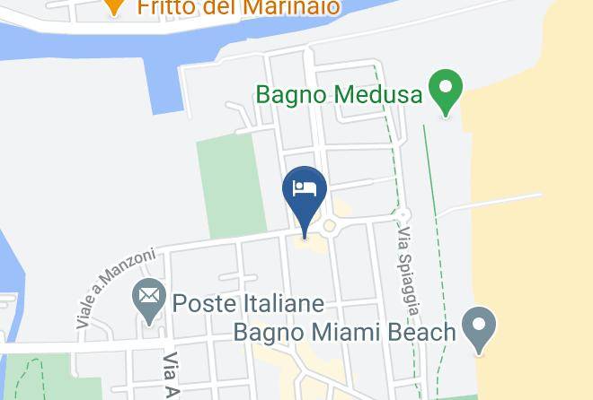 Ferrara - Albergo Corallo Maps