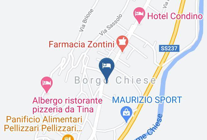 Trento - Albergo Corona Maps
