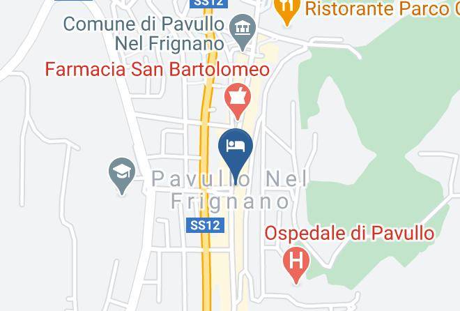 Modena - Albergo Corsini Di Corsini Mariapia Snc Maps
