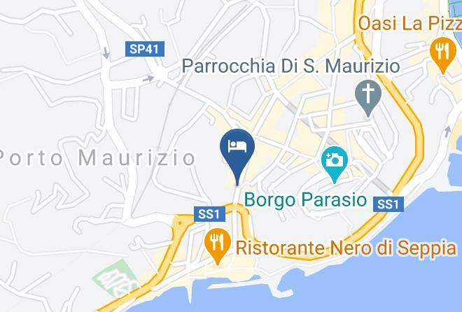 Imperia - Albergo Costa Maps
