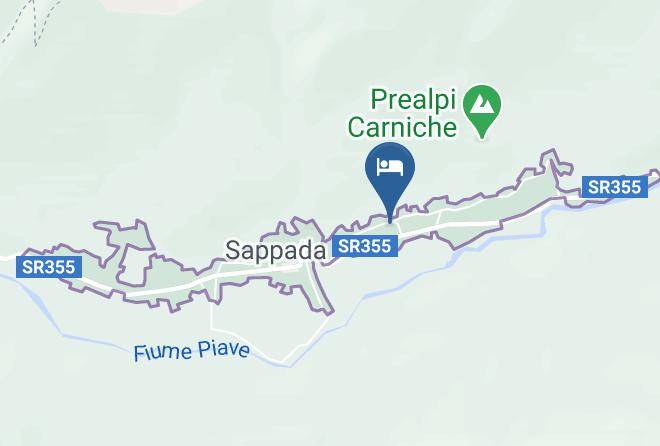 Udine - Albergo Cristina Di Galler F Snc Maps
