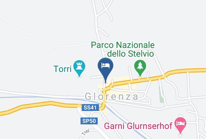 Albergo Croce Bianca Weisses Kreuz Map