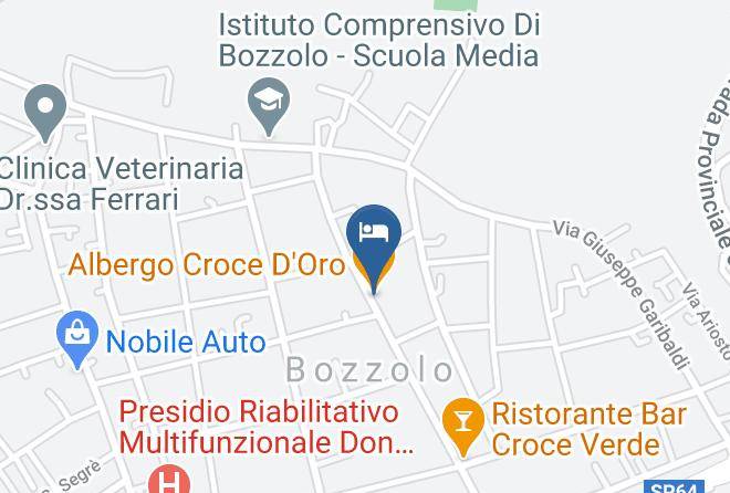 Mantua - Albergo Croce D'oro Maps