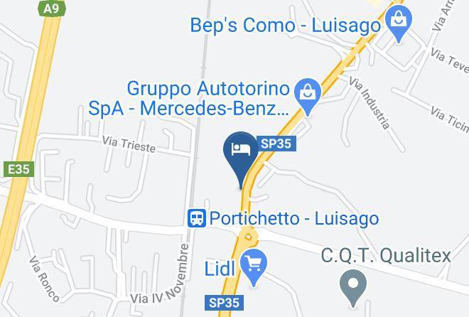 Como - Albergo Da Angela Maps