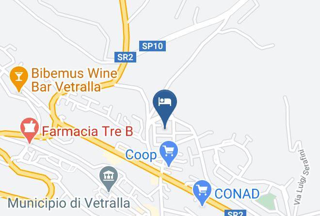 Viterbo - Albergo Da Benedetta Maps