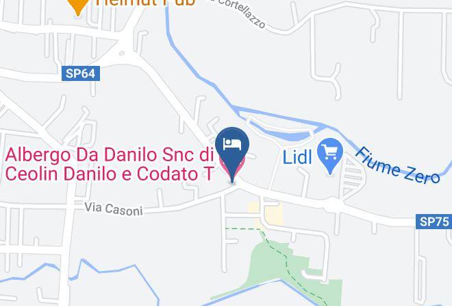 Treviso - Albergo Da Danilo Snc Di Ceolin Danilo E Codato T Maps
