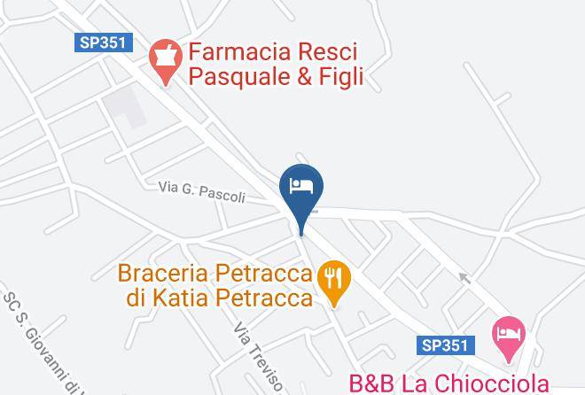 Lecce - Albergo Da Rosanna Maps