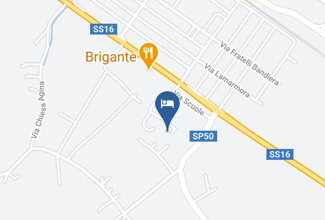 Rimini - Albergo Da Siro Maps