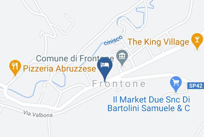 Pesaro And Urbino - Albergo Daino Maps