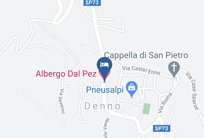 Trento - Albergo Dal Pez Maps