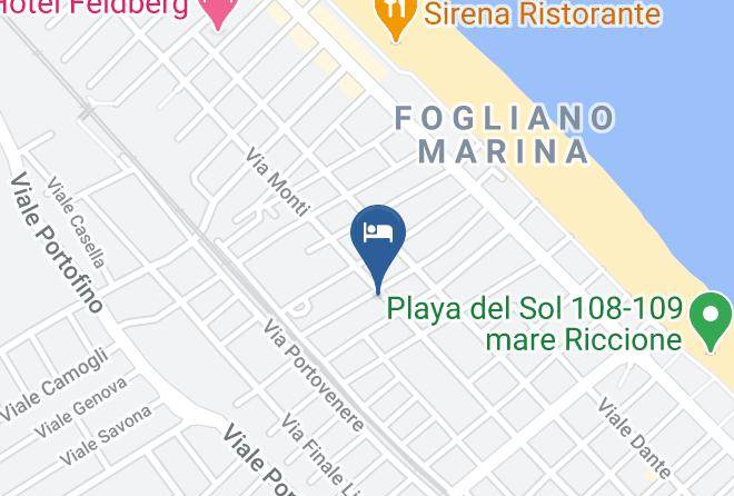 Rimini - Albergo Dallas Maps