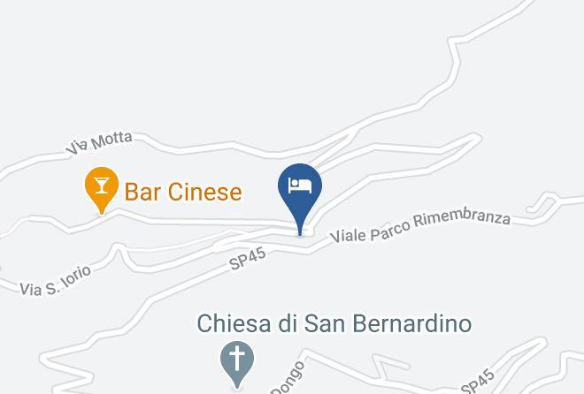 Como - Albergo De Jean S N C Di Matteri Aldo Giuseppe Maps