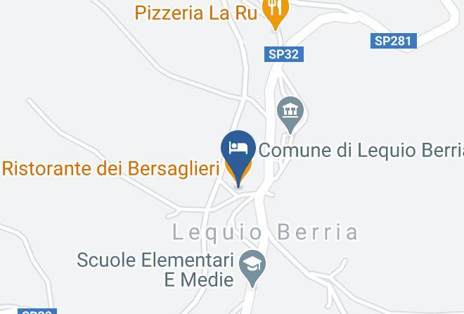 Cuneo - Albergo Dei Bersaglieri Maps
