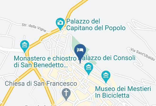 Perugia - Albergo Dei Consoli Maps