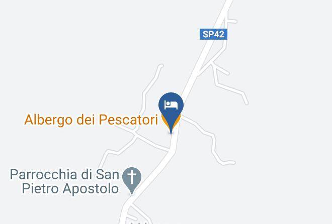 Cuneo - Albergo Dei Pescatori Maps