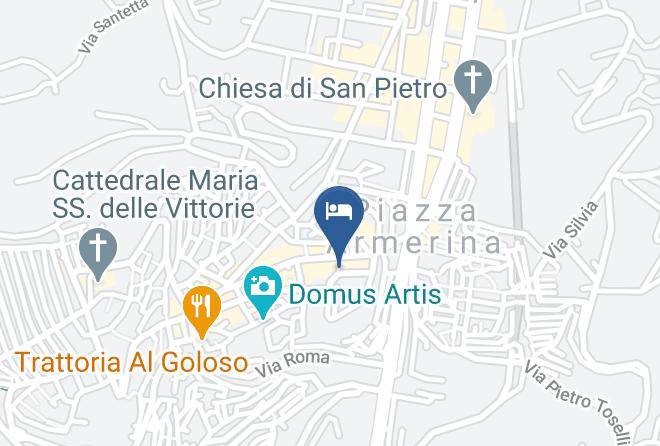 Enna - Albergo Del Borgo Don Bosco 2000 Maps