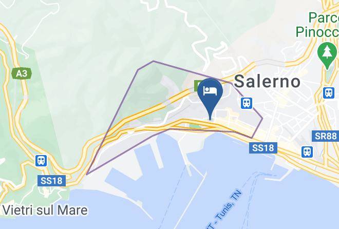 Albergo Del Centro Storico Salerno Map