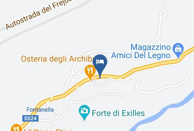 Turin - Albergo Del Forte Maps