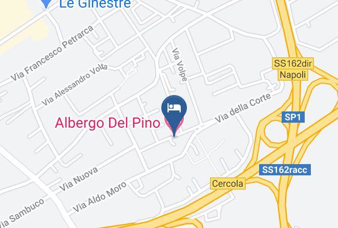 Naples - Albergo Del Pino Maps