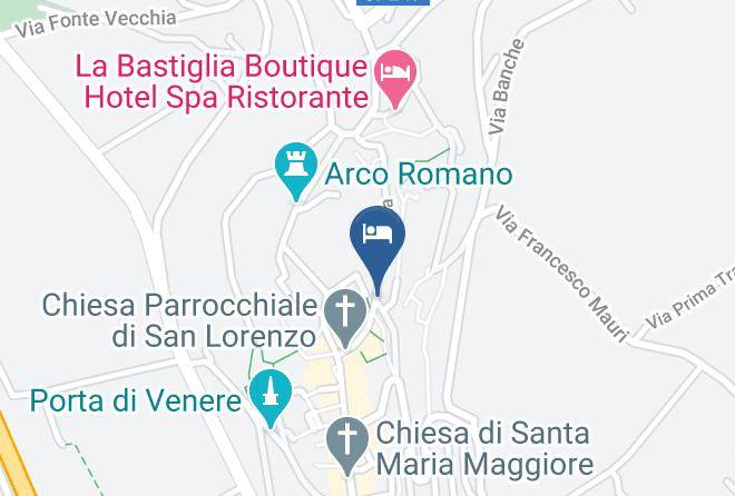 Perugia - Albergo Del Teatro Maps