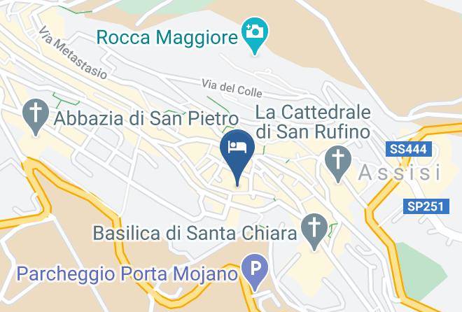 Perugia - Albergo Del Viaggiatore Maps