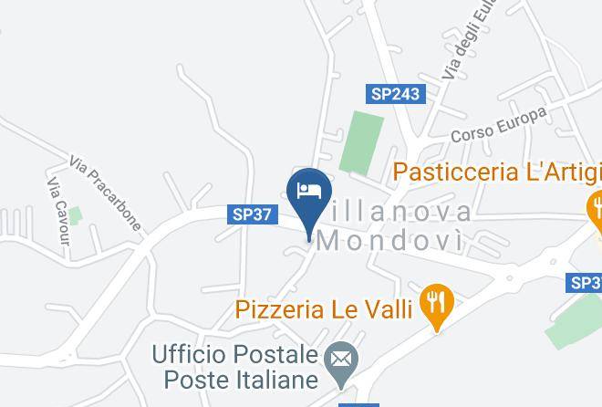 Cuneo - Albergo Della Ceramica Maps