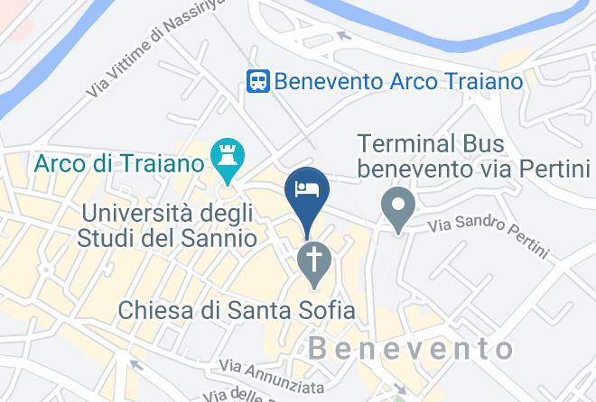 Benevento - Albergo Della Corte Maps
